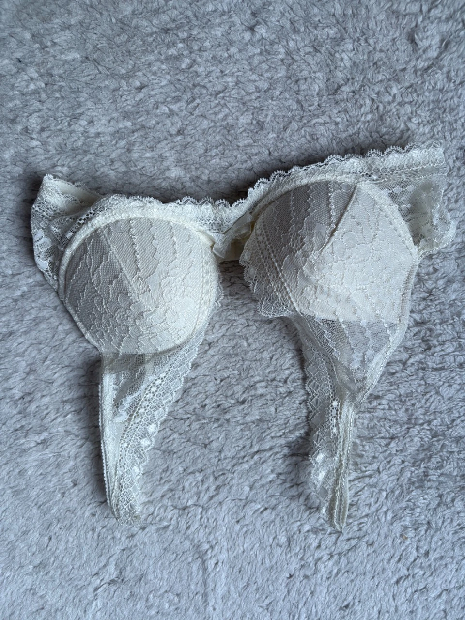 Sostenidor de encaje blanco – photo 2